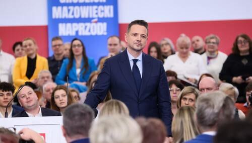 Kandydat na prezydenta RP Rafał Trzaskowski