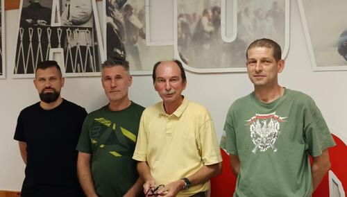 Komisja Zakładowa w DSI Underground Merol spółka z o.o. w Stalowej Woli wraz z przewodniczącym ZR Ziemia Sandomierska NSZZ "S"