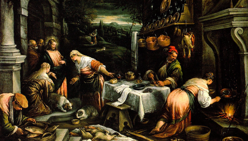 Jezus w domu Marty i Marii