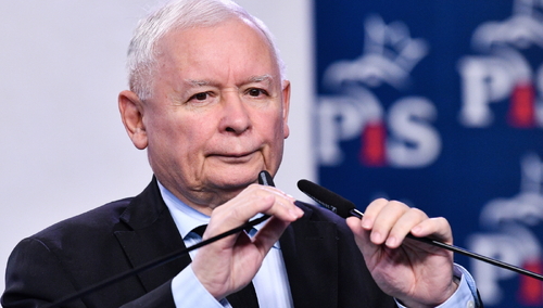 Co dalej z Jackiem Kurskim? Zagadkowa odpowiedź Jarosława Kaczyńskiego