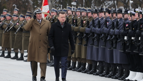 Szef MON Mariusz Błaszczak
