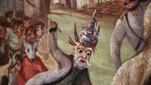 Kraków, 17.04.2024. Otwarcie wystawy "Złote runo – sztuka Gruzji" w Muzeum Narodowym w Krakowie