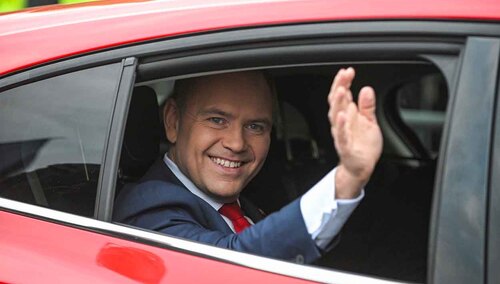 Karol Nawrocki przed debatą prezydencką TVP