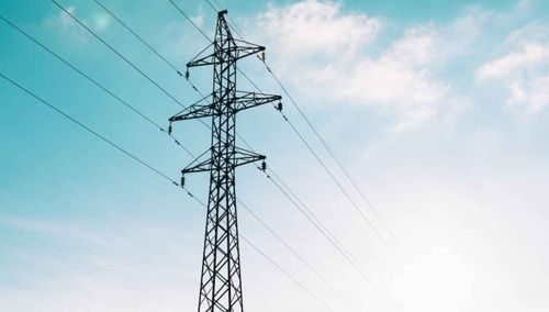 Słup wysokiego napięcia, zdjęcie poglądowe 