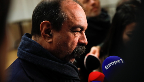 Sekretarz Generalny CGT Philippe Martinez