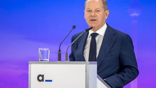 Kanclerz Niemiec Olaf Scholz
