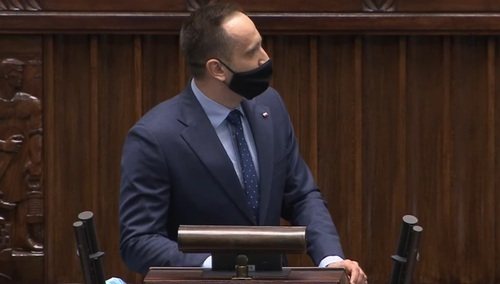 Poseł Solidarnej Polski Zbigniewa Ziobry Janusz Kowalskia