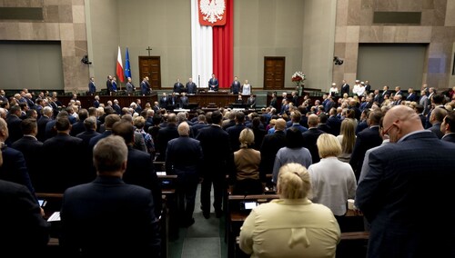 Minuta ciszy w Sejmie