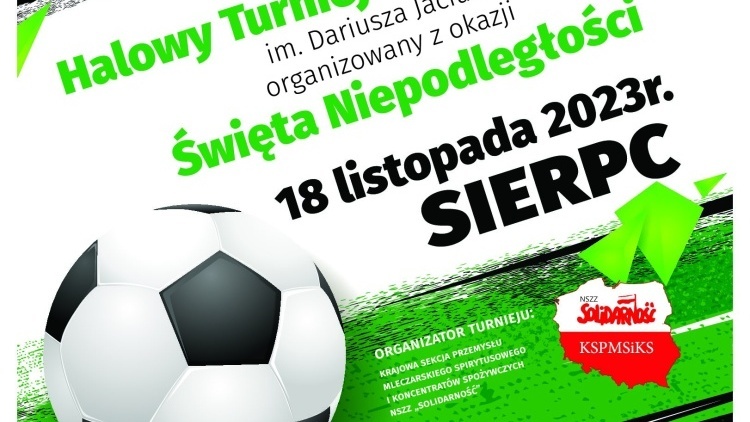 Halowy Turniej w Piłce Nożnej im. Dariusza Jaciuka