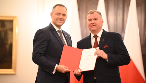 Karol Nawrocki i Bogdan Kubiak