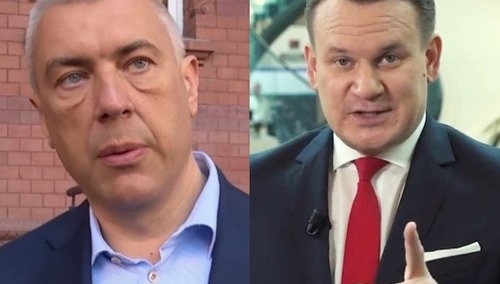 Roman Giertych i Dominik Tarczyński