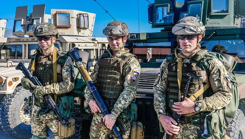 Ukraińscy żołnierze