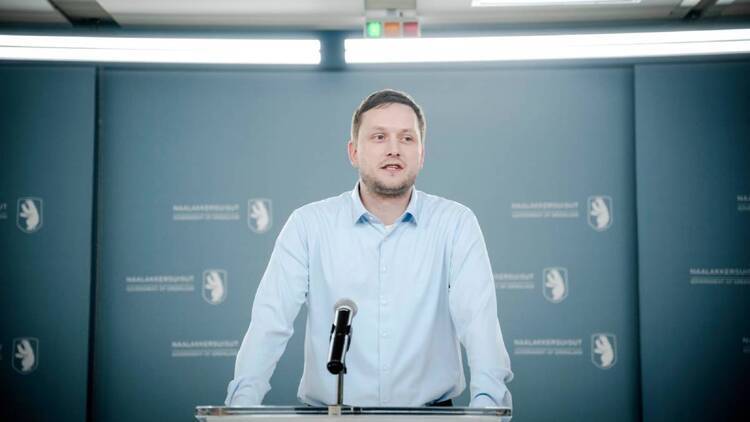 Premier Grenlandii Jens Frederik Nielsen