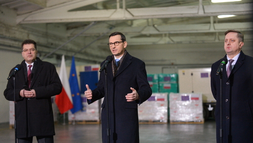 Wizyta Morawieckiego w Komorowie 