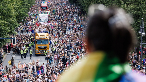 Parada równości w Berlinie (Chritopher Street Day - CSD)