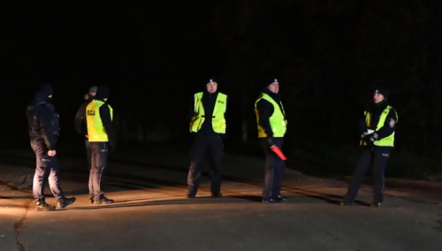 Przewodów, miejsce eksplozji