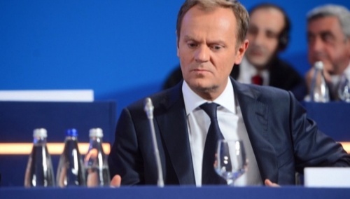 Był premier Donald Tusk
