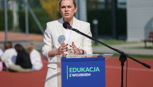 Minister Edukacji Barbara Nowacka