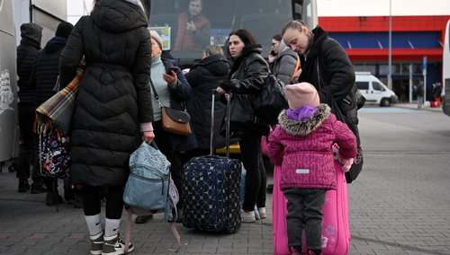 Uchodźcy z Ukrainy w Przemyślu