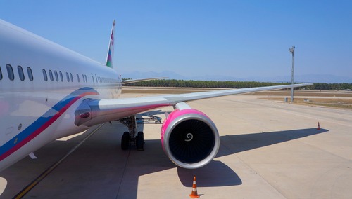 Samolot pasażerski / zdjęcie poglądowe