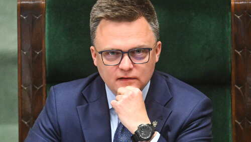 Marszałek Sejmu Szymon Hołownia