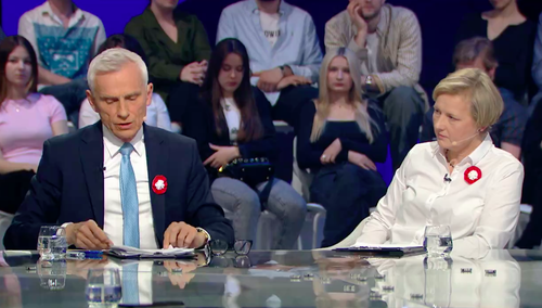 Debata o CPK na antenie Polsat News