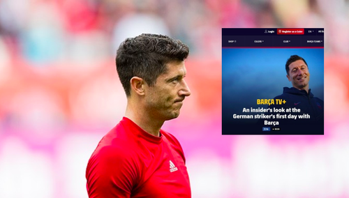 Oburzająca wpadka Barcelony. Tak nazwali Lewandowskiego