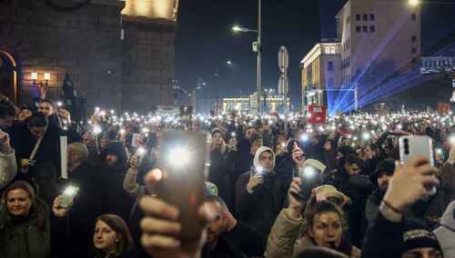 Protesty w Bułgarii
