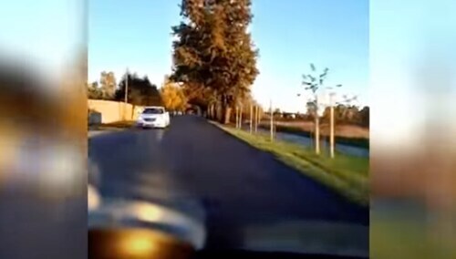 34-letni mężczyzna transmitował wypadek w sieci