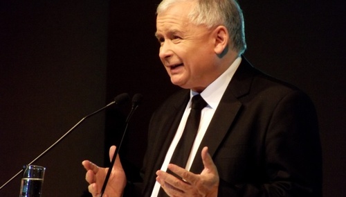 Prezes PiS Jarosław Kaczyński