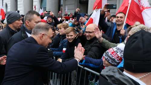 Prezydent Andrzej Duda