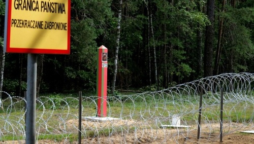 Duda do Kamińskiego: „Niedopuszczalne, żeby mur graniczny budowano z białoruskiej stali”