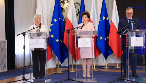 "Współpraca z Solidarnością to fundament działania naszego rządu". Minister Maląg o porozumieniu z centralą związkową