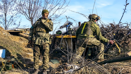 Ukraińscy żołnierze