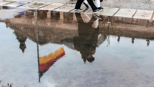 Niemiecka flaga, zdjęcie poglądowe