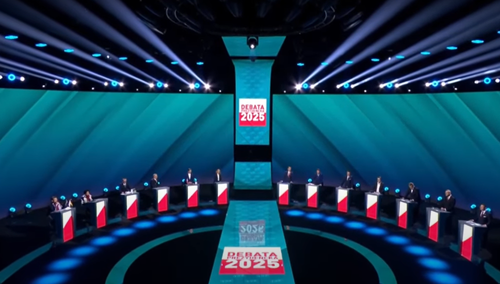 zdjęcie ilustracyjne - debata w I turze wyborów prezydenckich