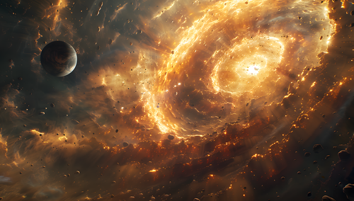 Czarna dziura / zdjęcie ilustracyjne