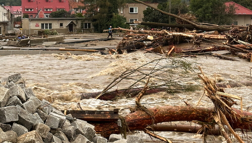 Powódź. Głuchołazy