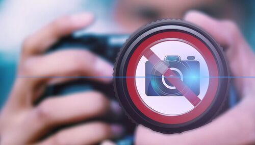 zakaz robienia zdjęć