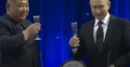 Kim Dzong Un i Władimir Putin 