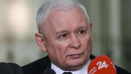 Prezes PiS Jarosław Kaczyński