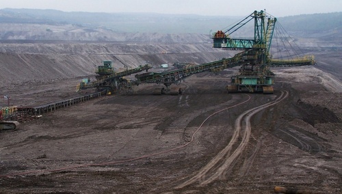 Kopalnia węgla w Turowie