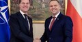 Mark Rutte i Karol Nawrocki