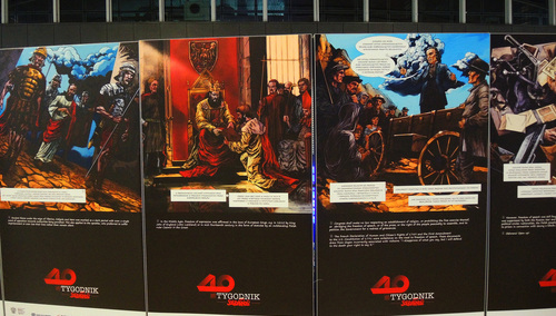 [FOTO] Przeżyjmy to jeszcze raz! Zobacz fotorelację Tomasza Gutrego z premiery wystawy "Tygodnik Solidarność - pomnik wolności słowa"