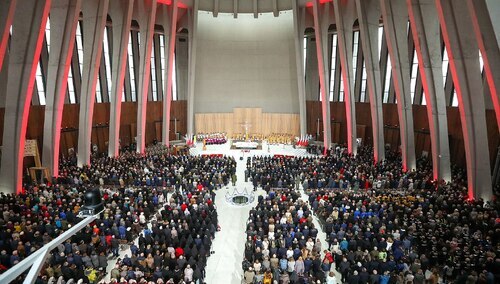 Obchody setnej rocznicy odzyskania niepodległości w Świątyni Opatrzności Bożej w Warszawie