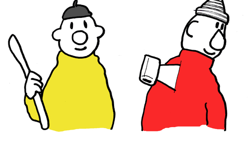 [Nowy rysunek Krysztopy] "Pat a Mat"