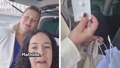 Manon Aubry wraz z Mathilde Panot przywiozła do Warszawy 300 pigułek aborcyjnych