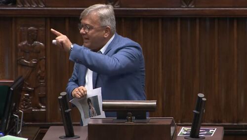 poseł KO Artur Łącki