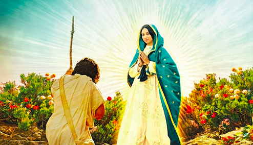 Plakat z filmu "Maryja. Matka ludzkości"