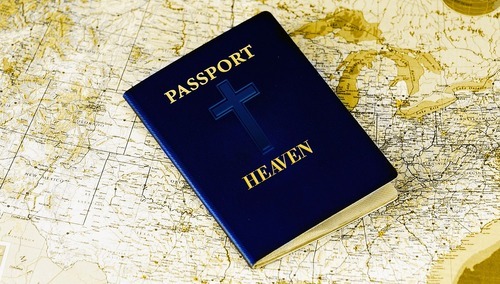 Paszport, niebo